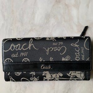 Black Coach Wallet